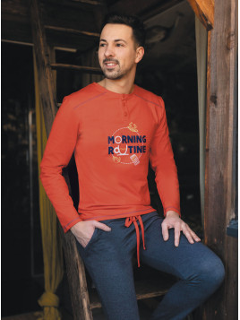 Pyjama morning routine