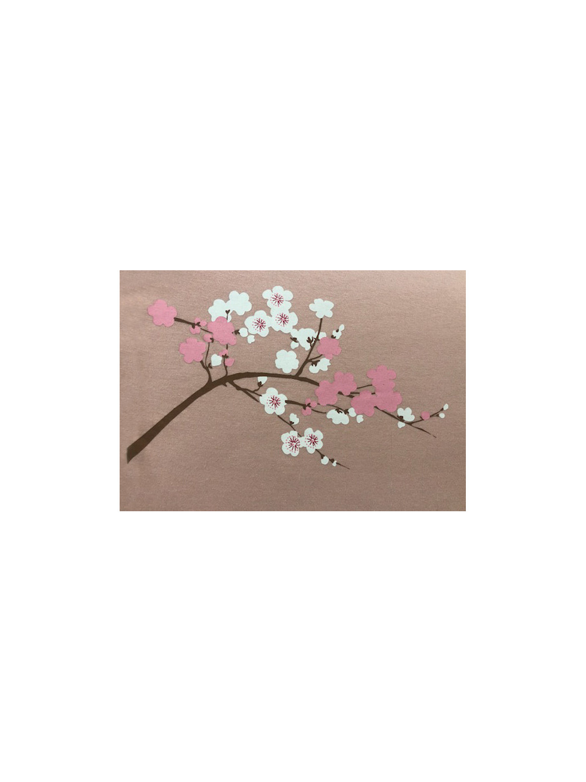 Pyjama rose - imprimé branches de cerisiers «Cerisiers»