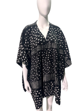 Cape imprimée « Comme chien et chat »