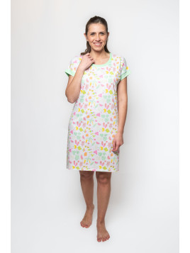 Chemise de Nuit Imprimée - "Vamos a la playa"