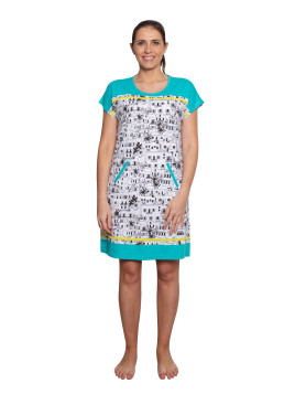 Liquette à motifs - À l'ombre des palmiers