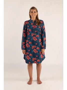 Liquette imprimée  « Pivoine »