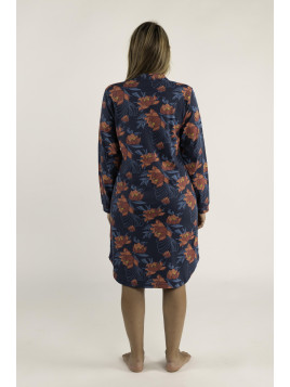 Liquette imprimée  « Pivoine »