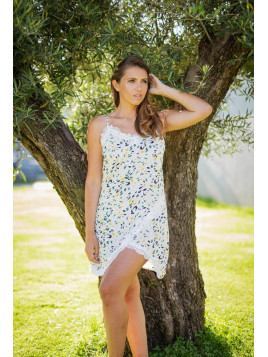 Nuisette asymétrique - Pétales de Jonquille