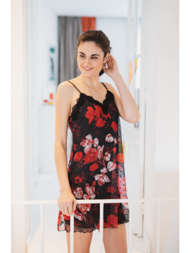 Nuisette imprimée  - Weekend à Rome